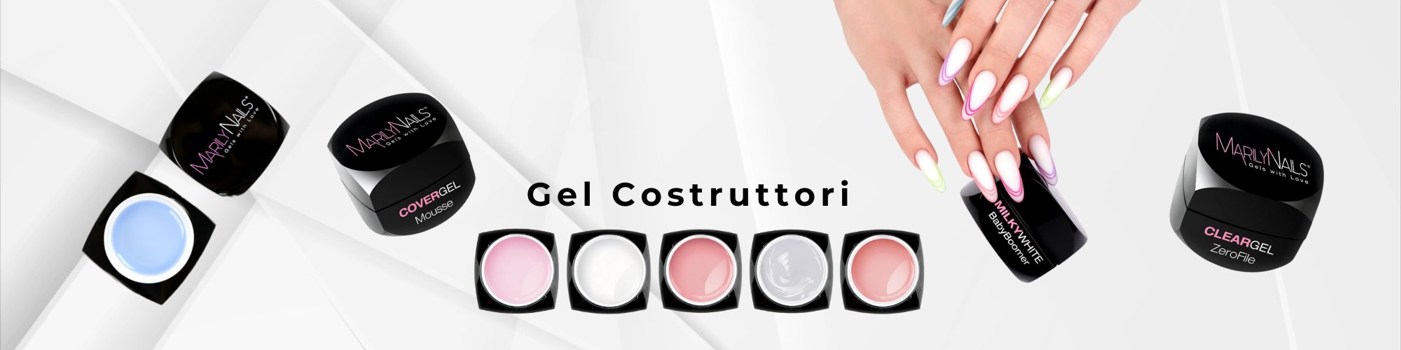 Linea Gel Costruttori: qualità imbattibile a prezzi accessibili! MarilyNails