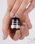 MN Rubber Base 7 Holo Nude 7ml